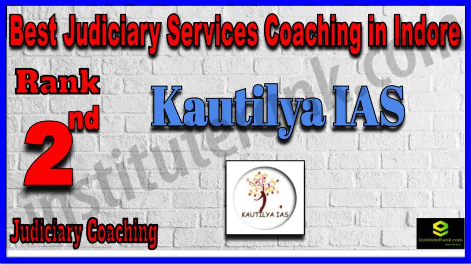 Rank 2 Best Judiciary Services Coaching Institute in Indore