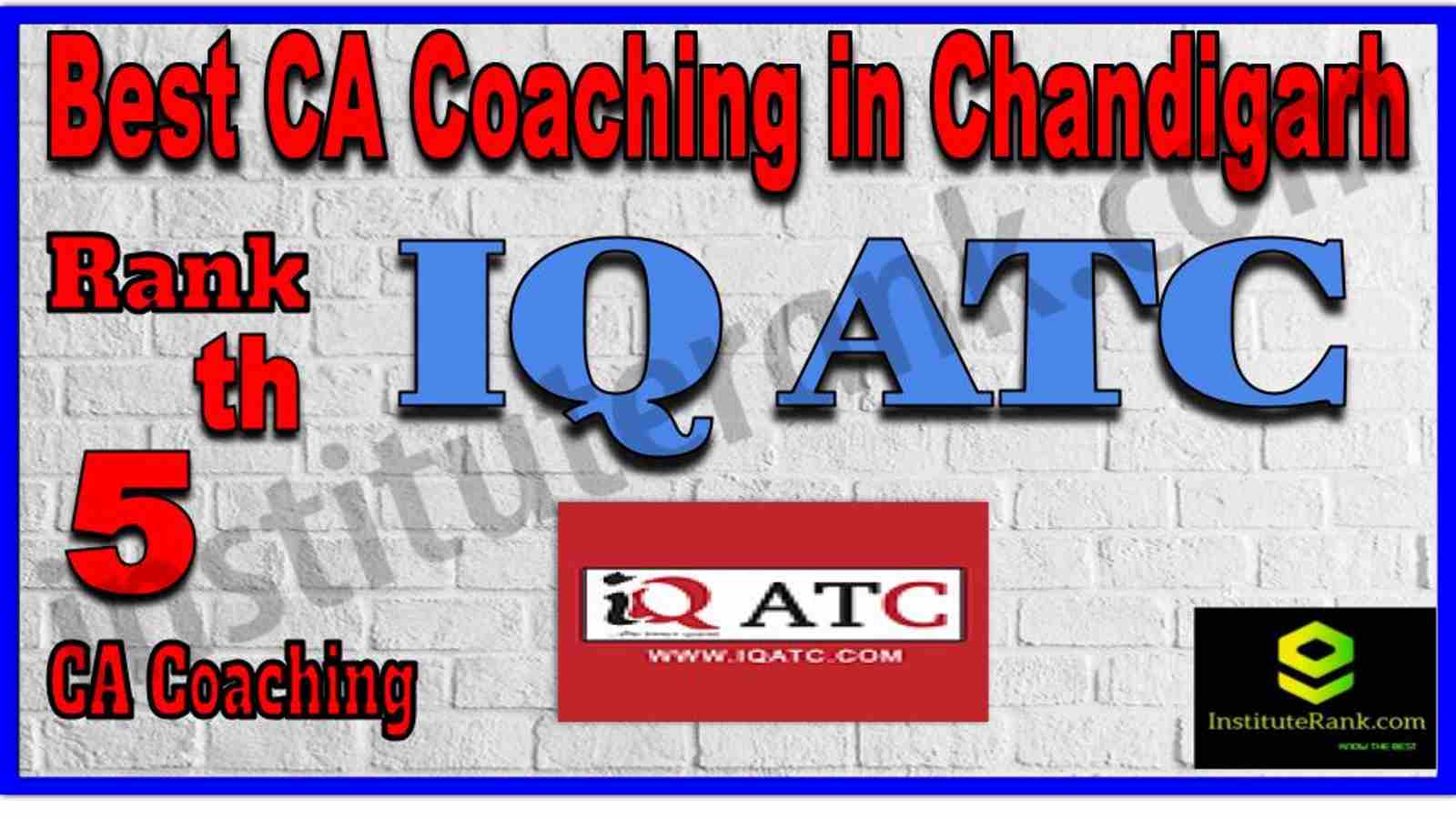 Rank 5. Best CA Coaching in Chandigarh Rank 5. Best CA Coaching in Chandigarh