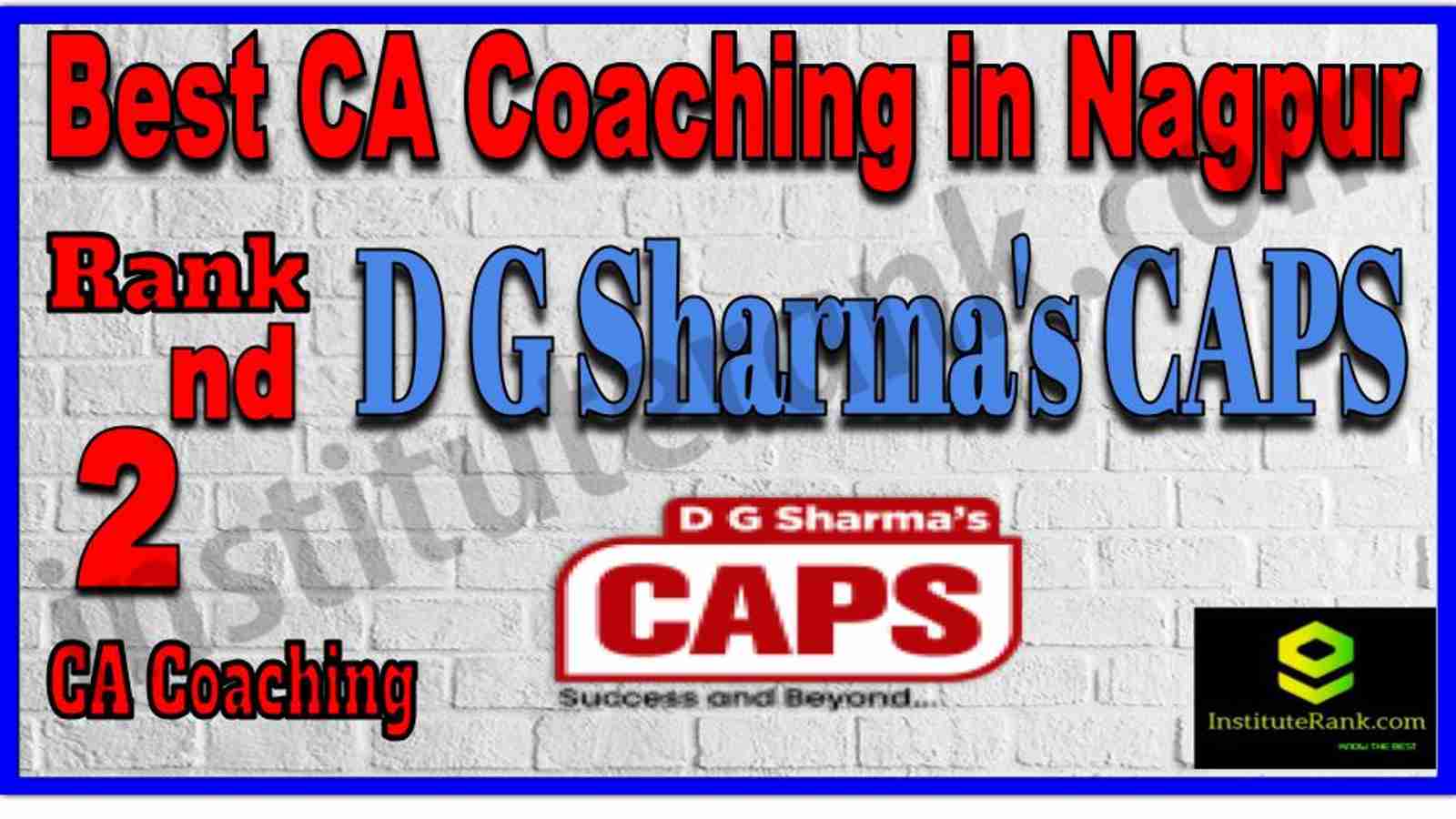 Rank 2. Best CA Coaching in Nagpur Rank 2. Best CA Coaching in Nagpur