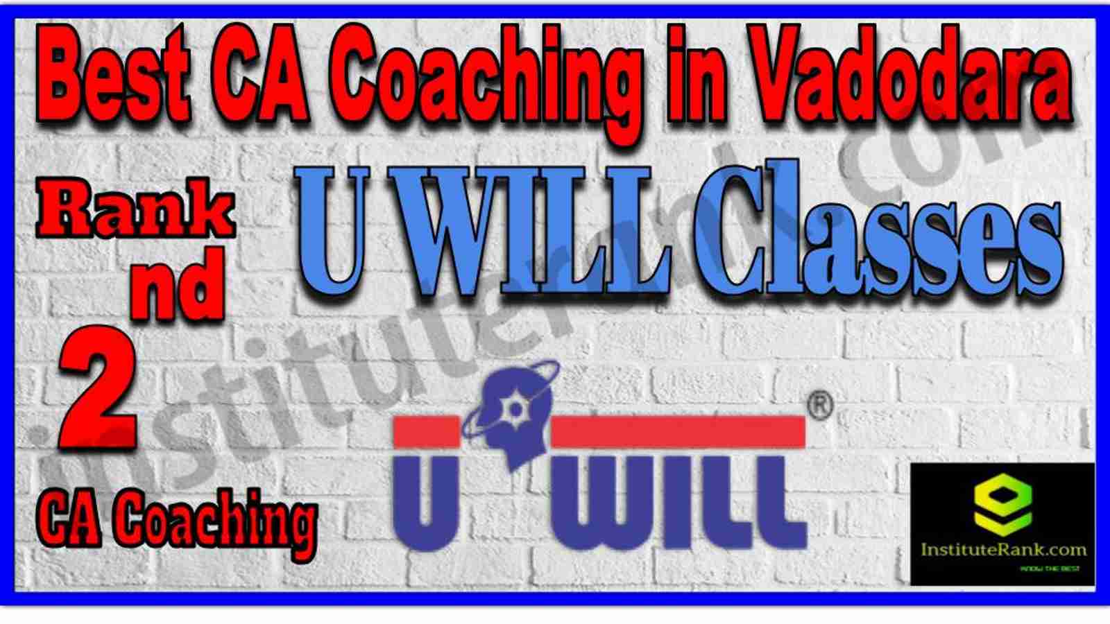 Rank 2. Best CA Coaching in Vadodara Rank 2. Best CA Coaching in Vadodara