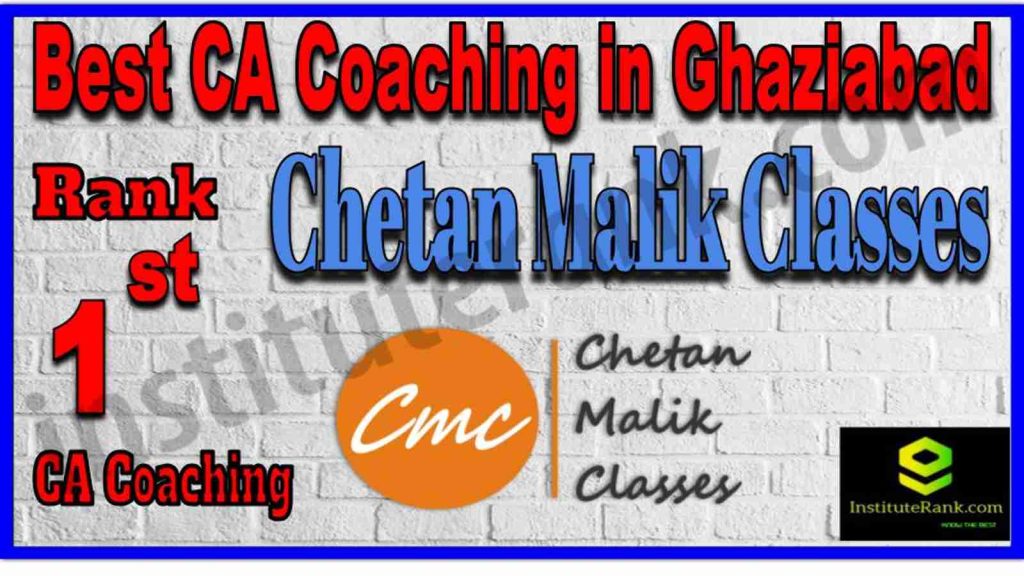 Rank 1. Best CA Coaching in Ghaziabad