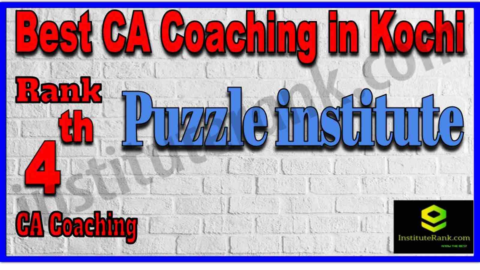 Rank 4. Best CA Coaching in Kochi Rank 4. Best CA Coaching in Kochi