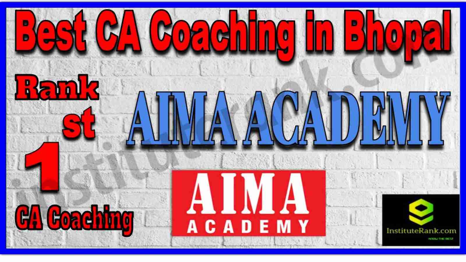 Rank 1. Best CA Coaching in Bhopal Rank 1. Best CA Coaching in Bhopal