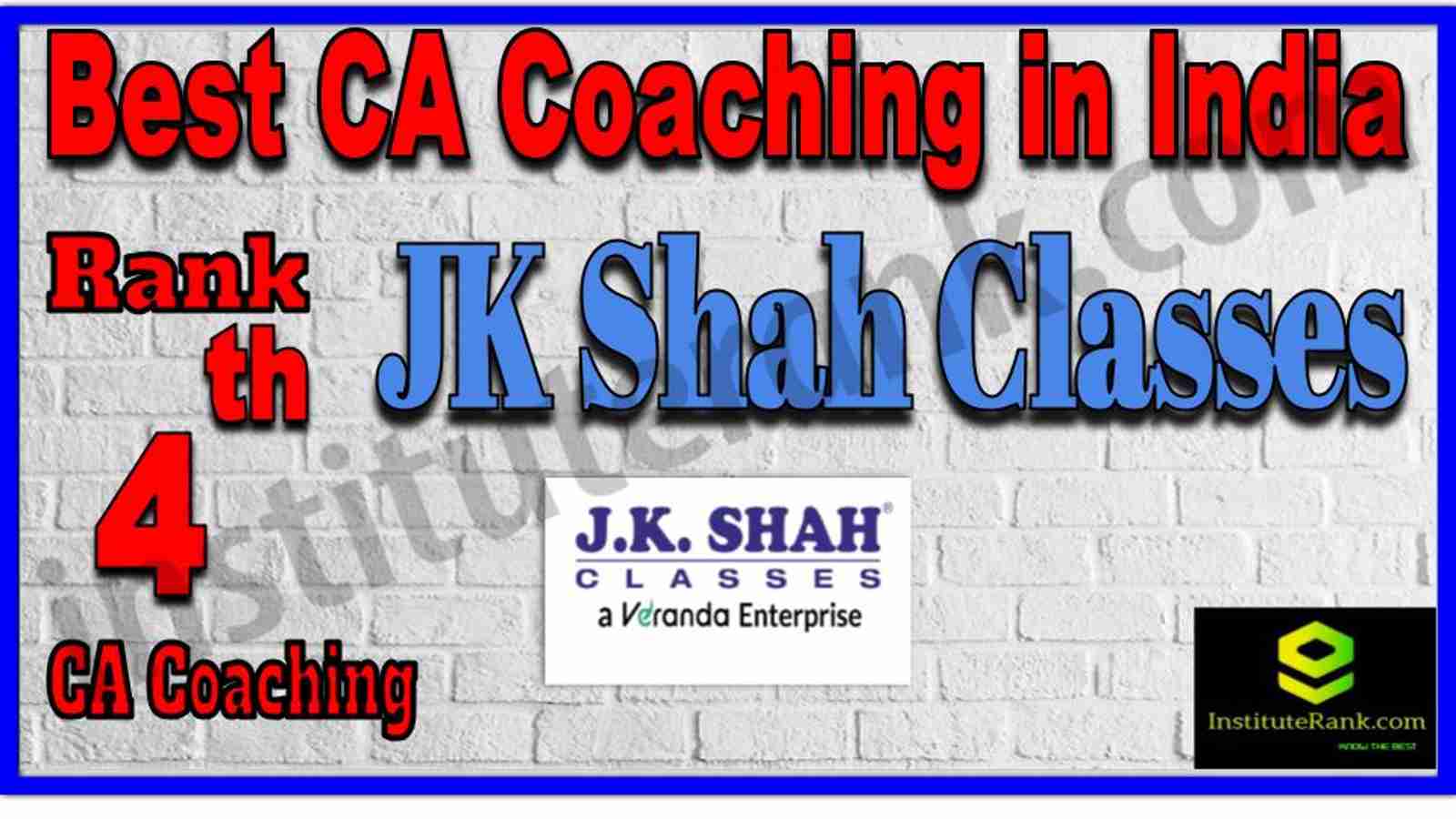 Rank 4. Best CA Coaching in India Rank 4. Best CA Coaching in India