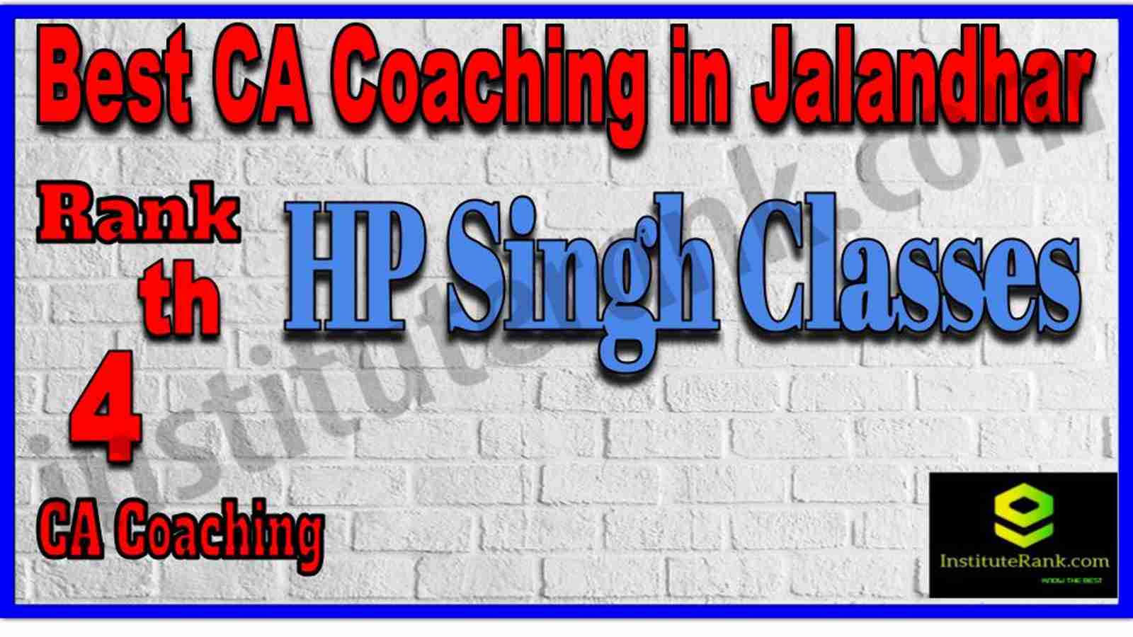 Rank 4. Best CA Coaching in Jalandhar Rank 4. Best CA Coaching in Jalandhar