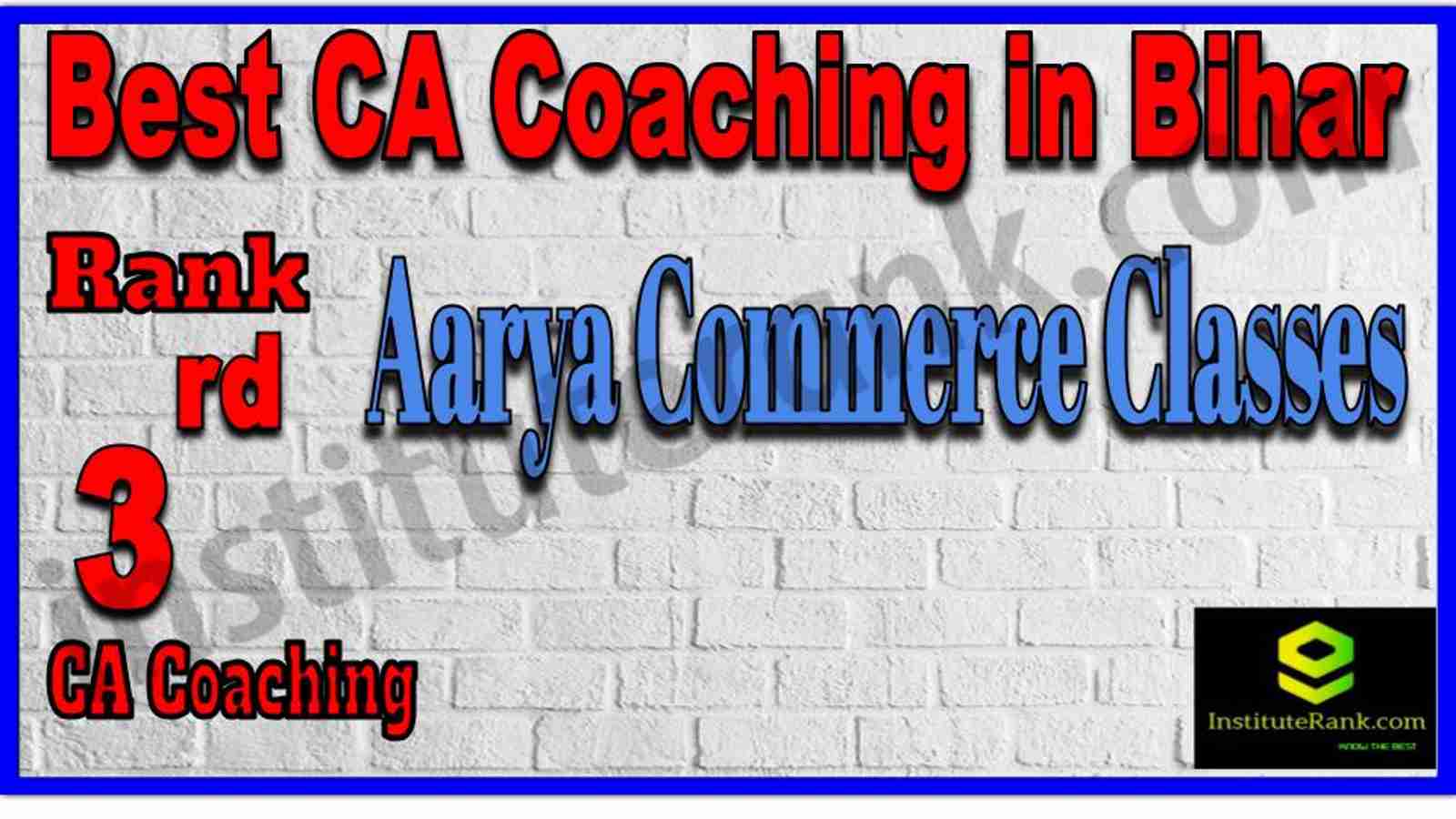 Rank 3. Best CA Coaching in Bihar Rank 3. Best CA Coaching in Bihar