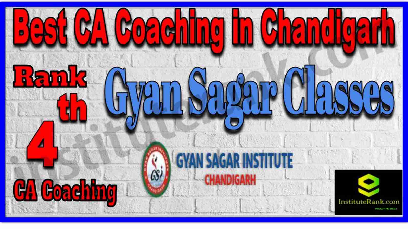 Rank 4. Best CA Coaching in Chandigarh Rank 4. Best CA Coaching in Chandigarh