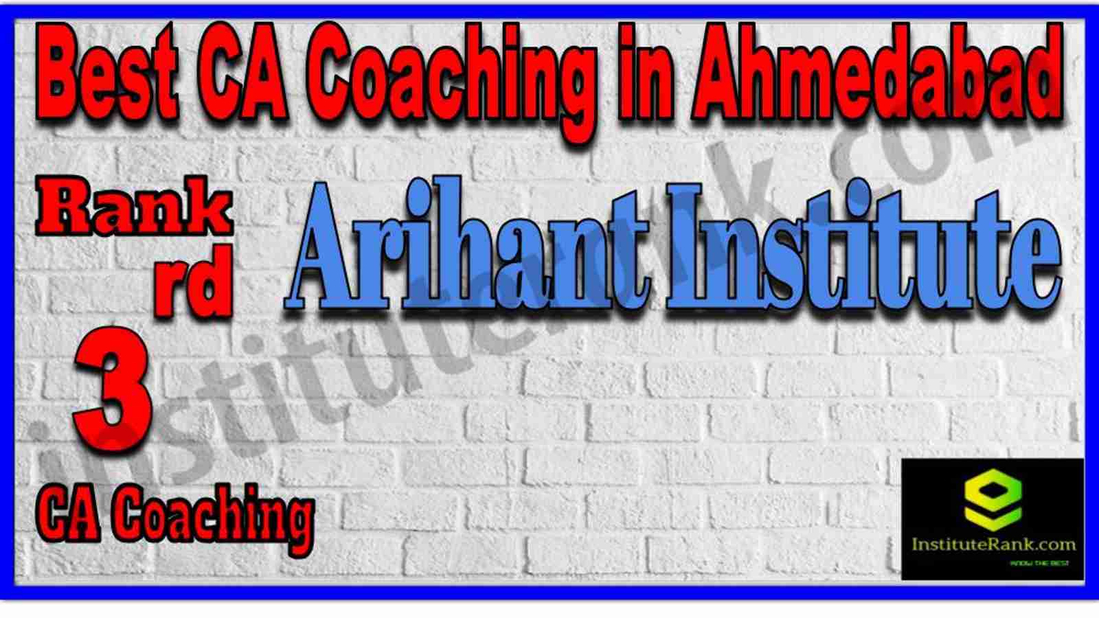 Rank 3. Best CA Coaching in Ahmedabad Rank 3. Best CA Coaching in Ahmedabad