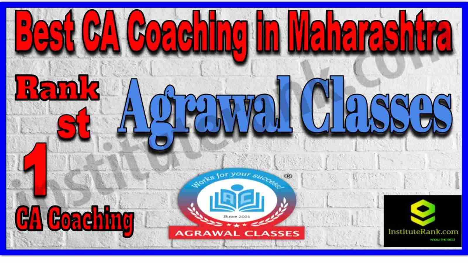 Rank 1. Best CA Coaching in Maharashtra Rank 1. Best CA Coaching in Maharashtra