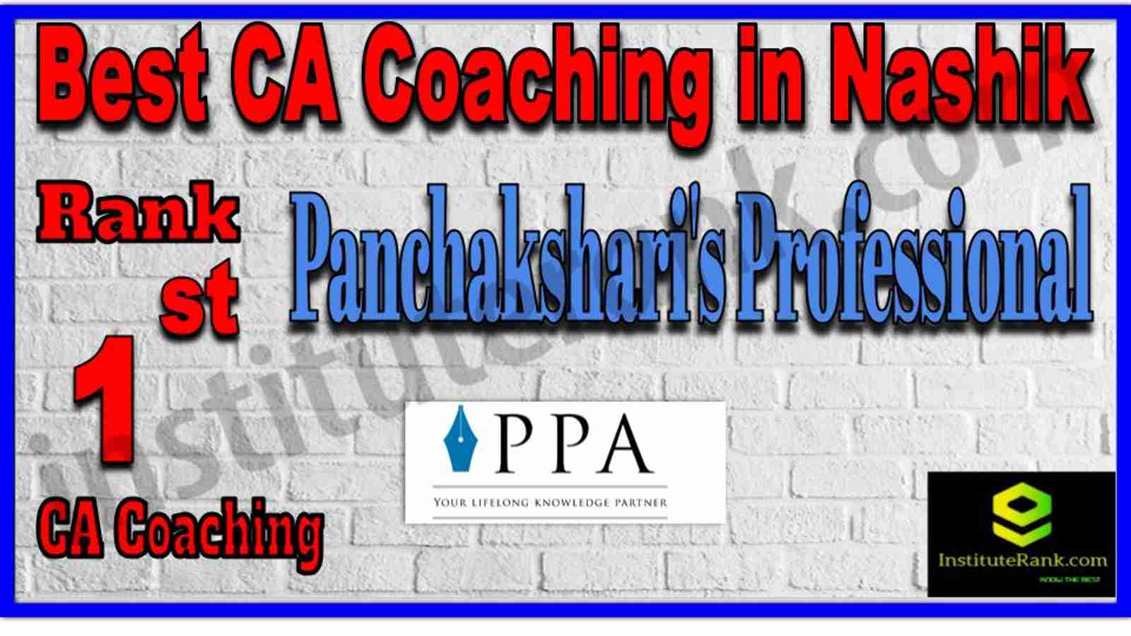 Rank 1. Best CA Coaching in Nashik Rank 1. Best CA Coaching in Nashik