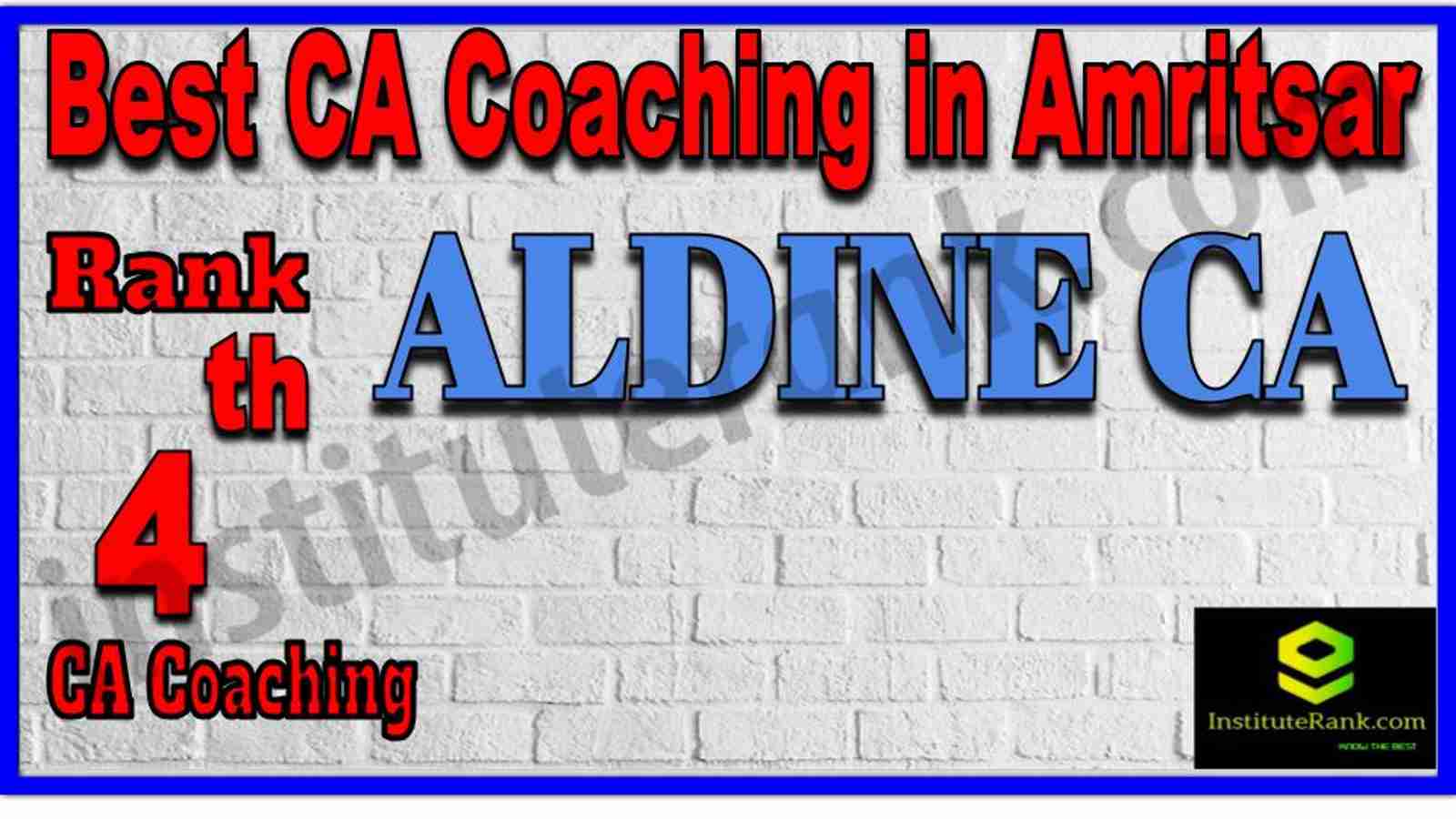 Rank 4. Best CA Coaching in Amritsar Rank 4. Best CA Coaching in Amritsar