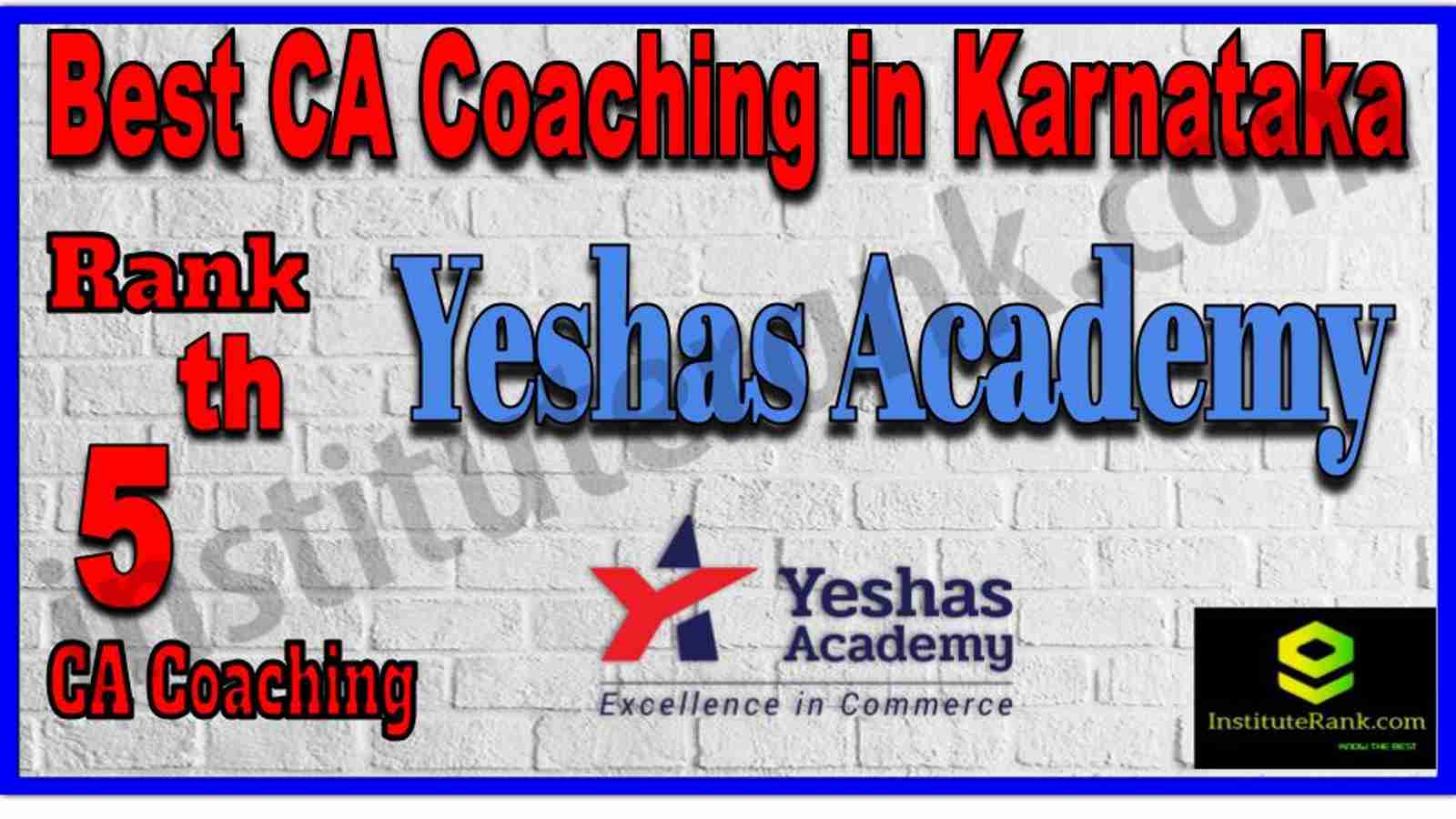 Rank 5. Best CA Coaching in Karnataka Rank 5. Best CA Coaching in Karnataka