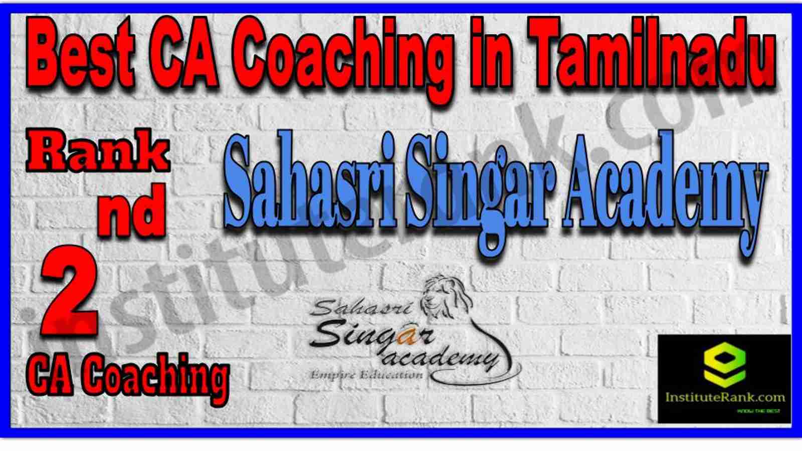 Rank 2. Best CA Coaching in Telangana Rank 2. Best CA Coaching in Telangana