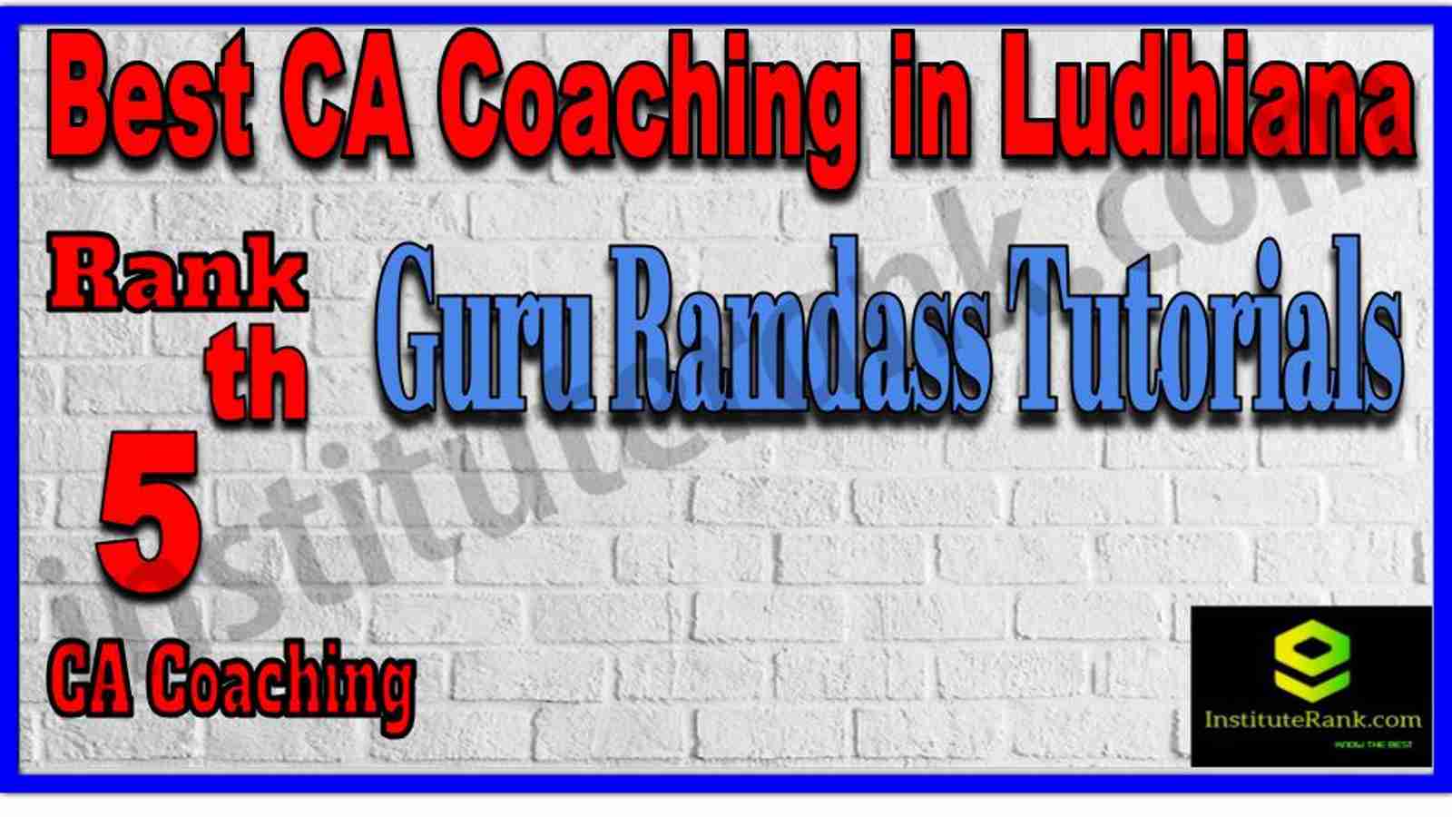 Rank 5. Best CA Coaching in Ludhiana Rank 5. Best CA Coaching in Ludhiana