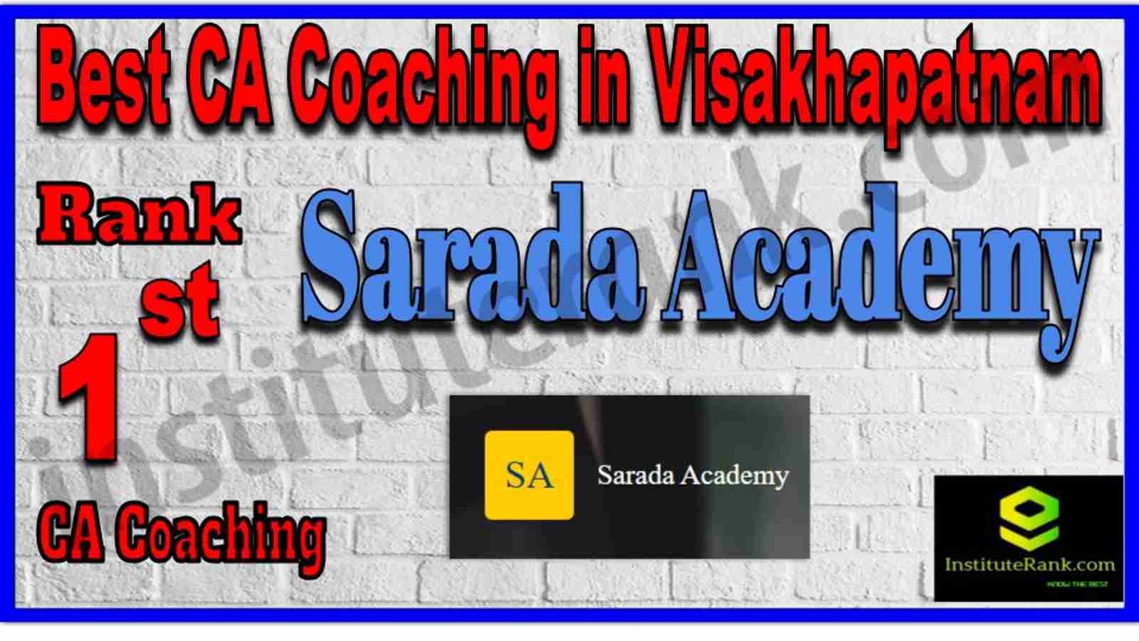 Rank 1. Best CA Coaching in Visakhapatnam Rank 1. Best CA Coaching in Visakhapatnam
