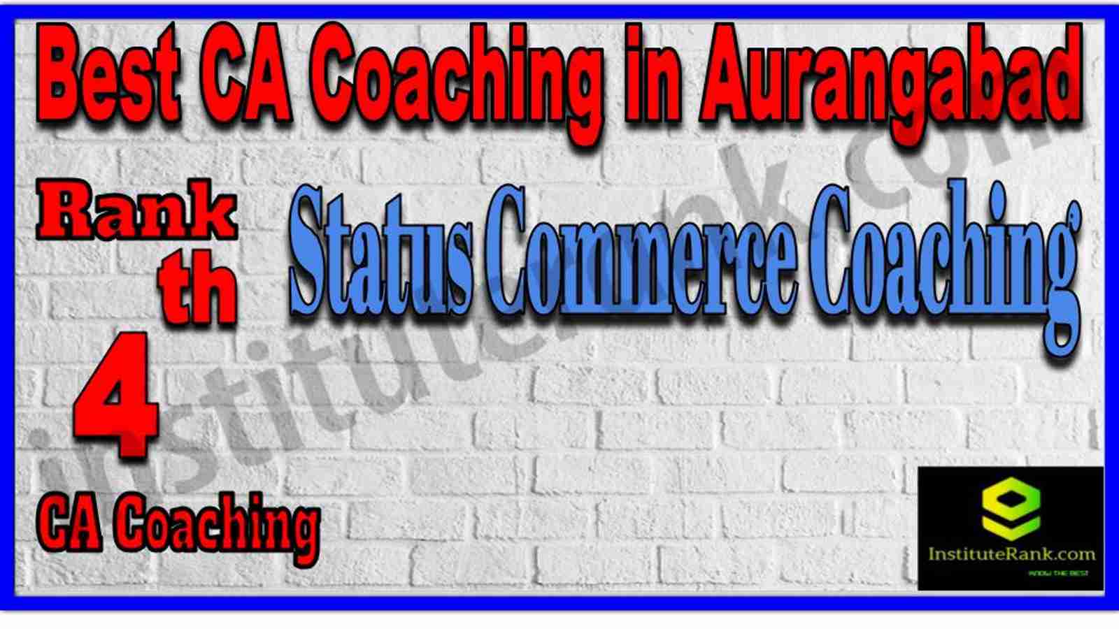 Rank 4. Best CA Coaching in Aurangabad Rank 4. Best CA Coaching in Aurangabad