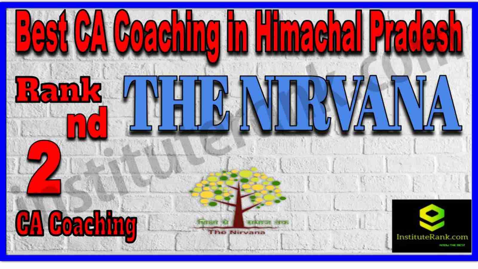 Rank 2. Best CA Coaching in Himachal Pradesh Rank 2. Best CA Coaching in Himachal Pradesh