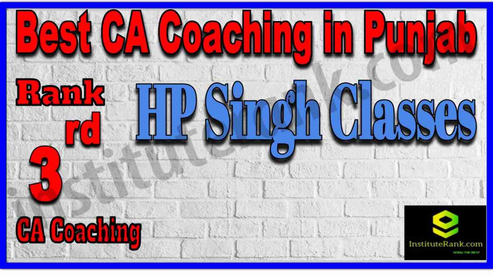 Rank 3. Best CA Coaching in Punjab Rank 3. Best CA Coaching in Punjab