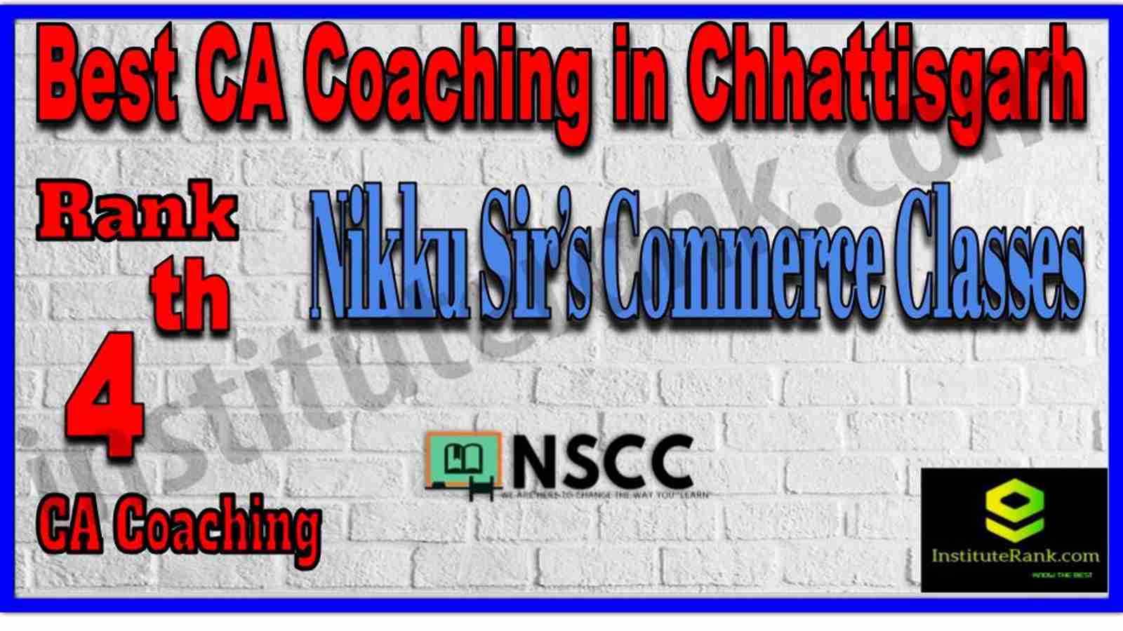 Rank 4. Best CA Coaching in Chhattisgarh Rank 4. Best CA Coaching in Chhattisgarh