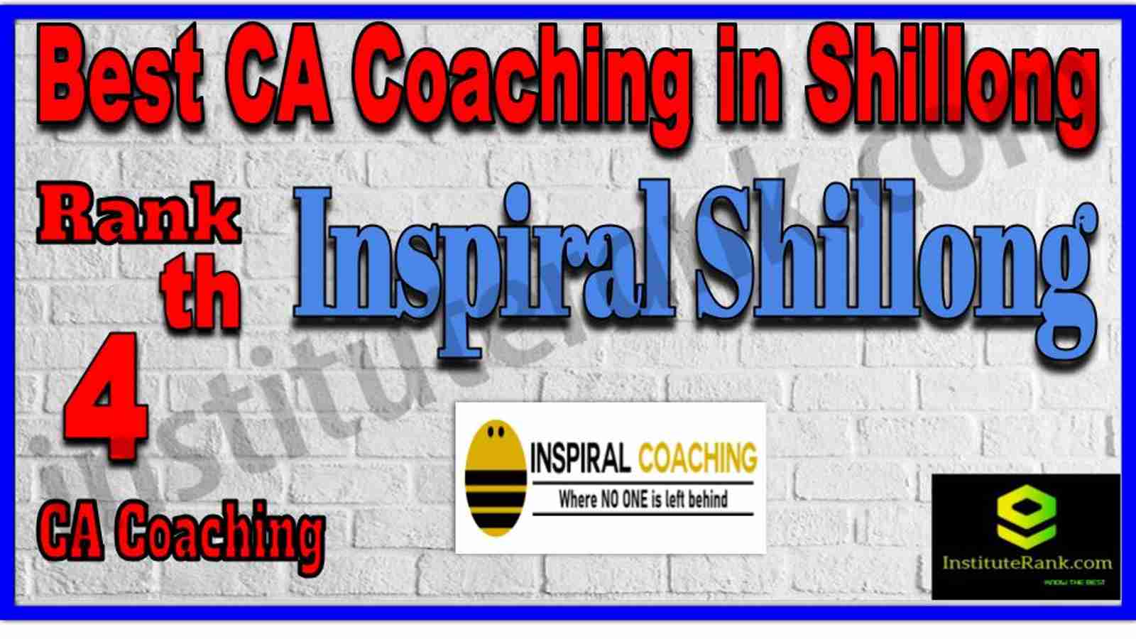 Rank 4. Best CA Coaching in Shillong Rank 4. Best CA Coaching in Shillong