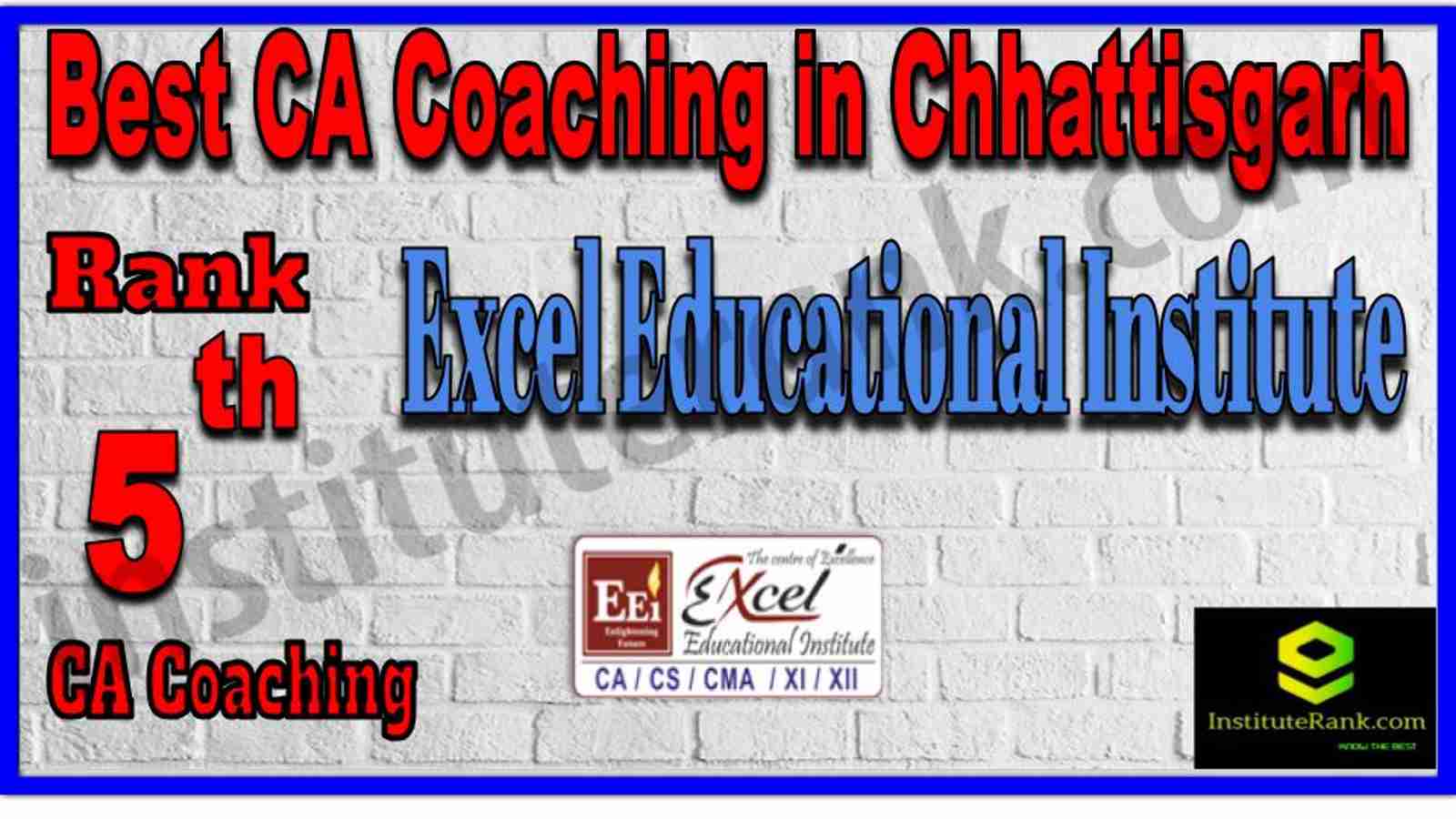 Rank 5. Best CA Coaching in Chhattisgarh Rank 5. Best CA Coaching in Chhattisgarh