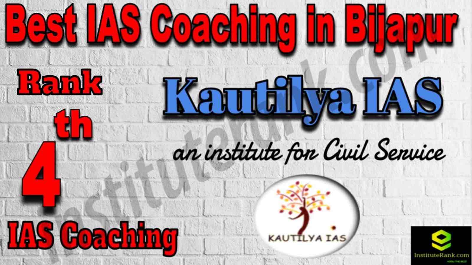 4th Best IAS Coaching in Bijapur