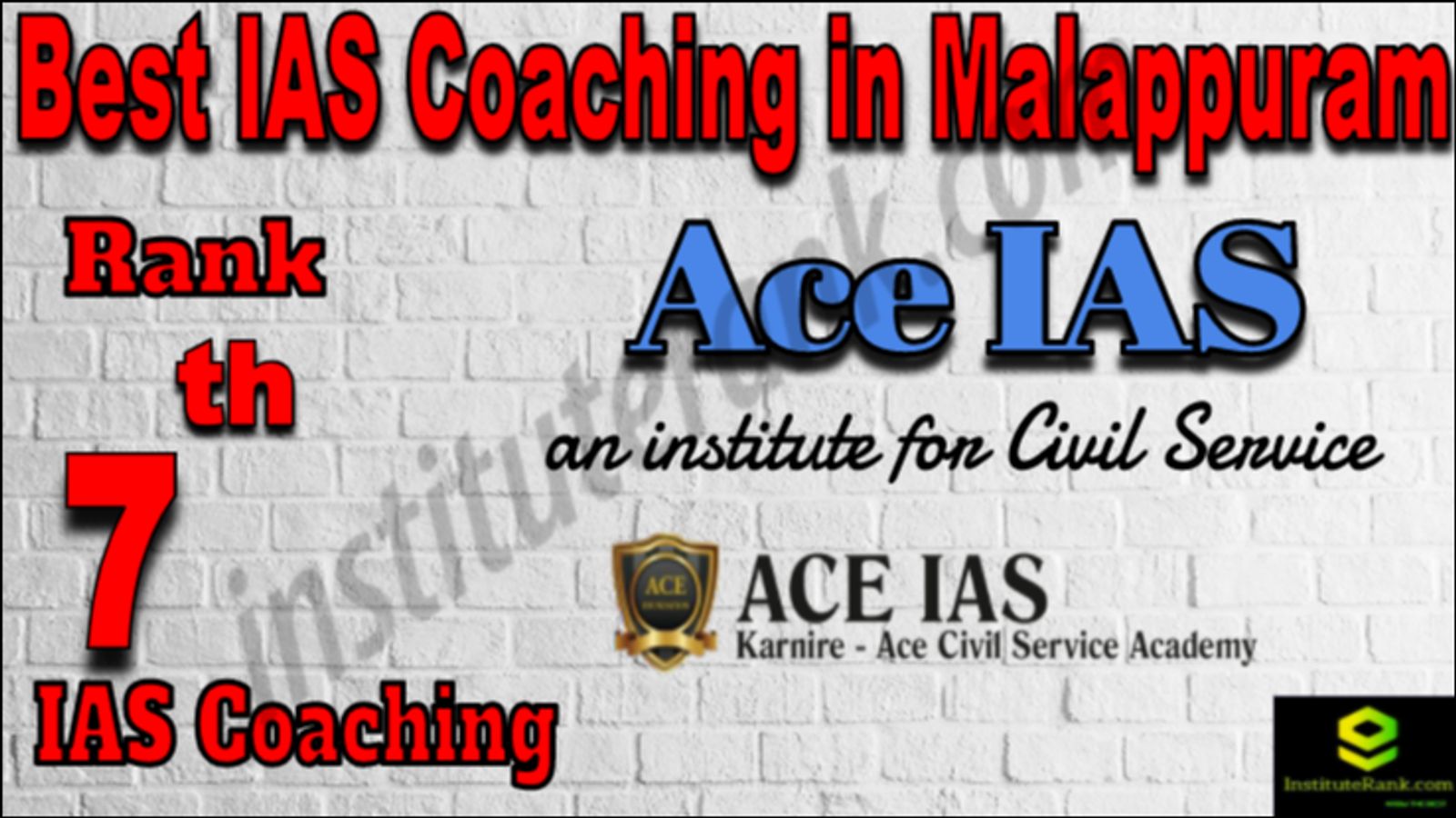 Rank 7 Best IAS Coaching in Malappuram