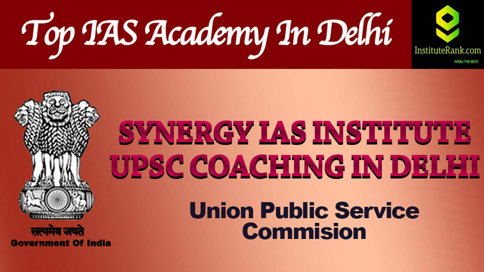 Synergy IAS Institute UPSC Coaching in Delhi