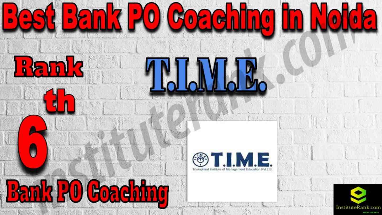 6th Best Bank PO Coaching in Noida