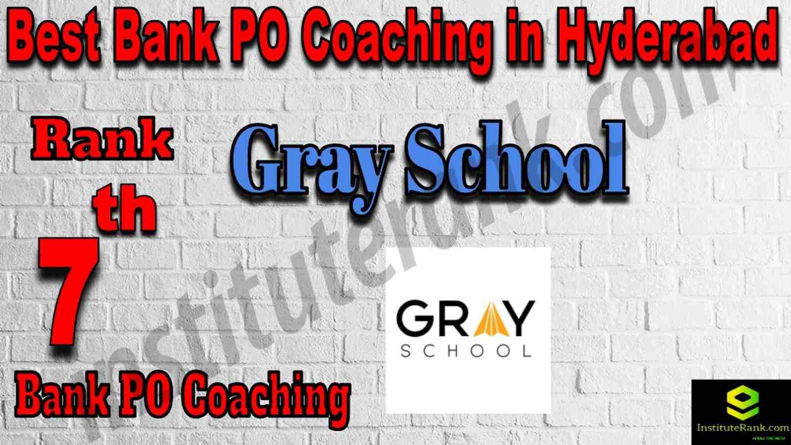 7th Best Bank PO Coaching in Hyderabad