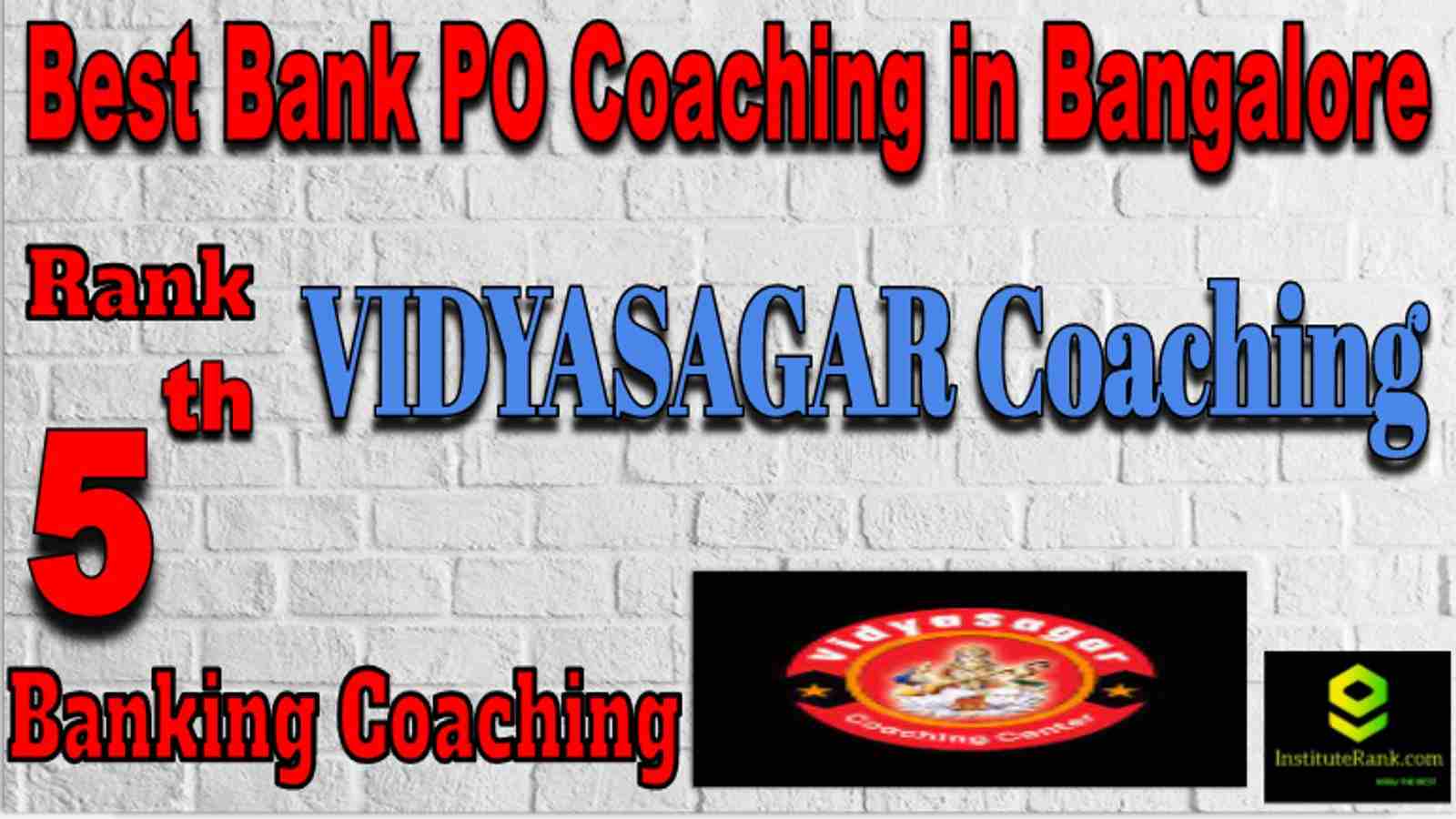 Rank 5 Best BANK PO Coaching in Bangalore