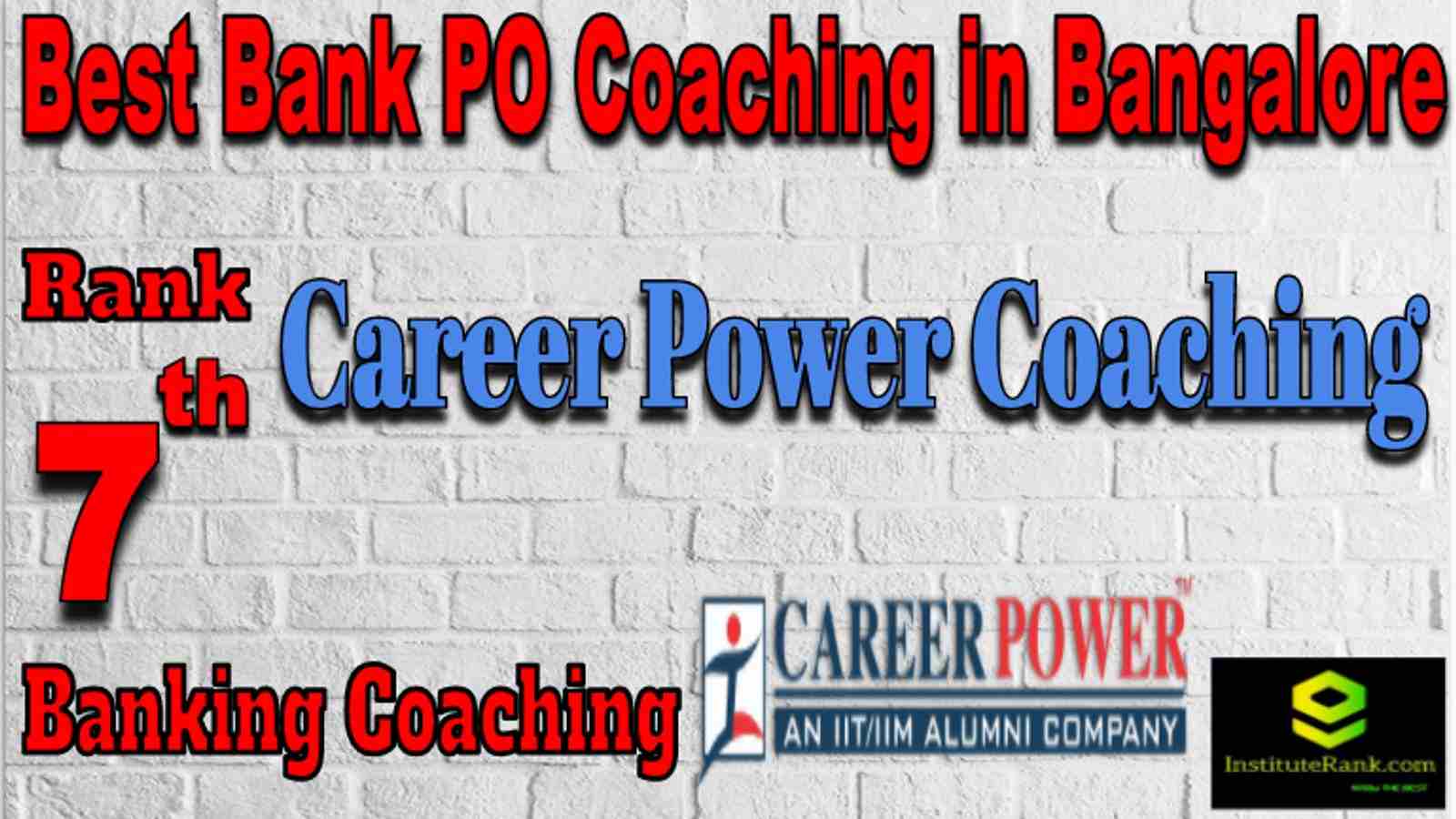 Rank 7 Best BANK PO Coaching in Bangalore