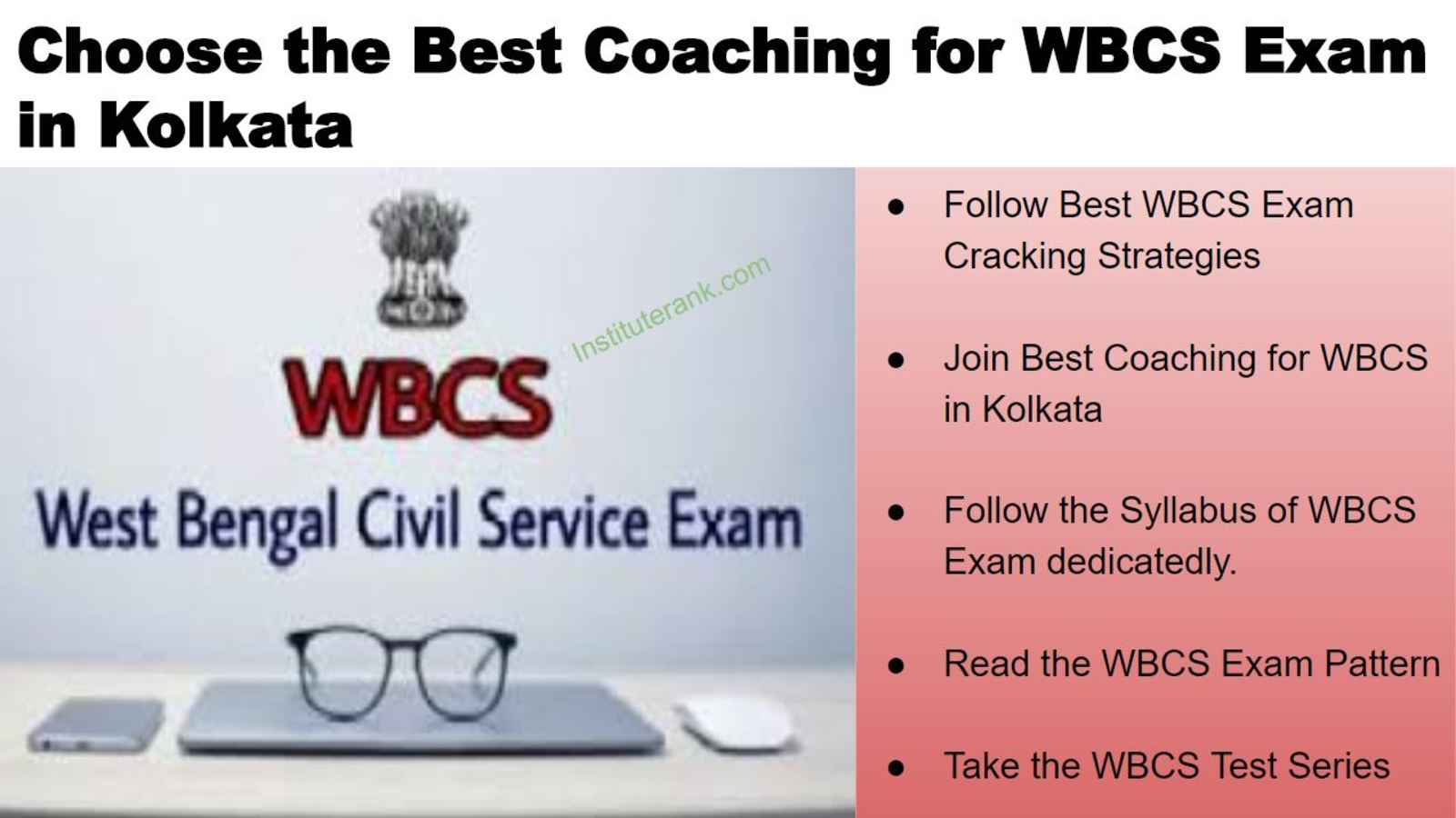 Top WBCS Coaching in Kolkata