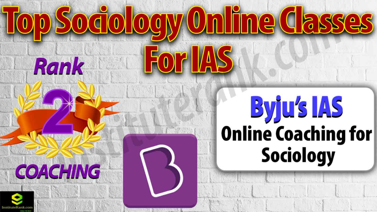Best Sociology Online Classes for IAS