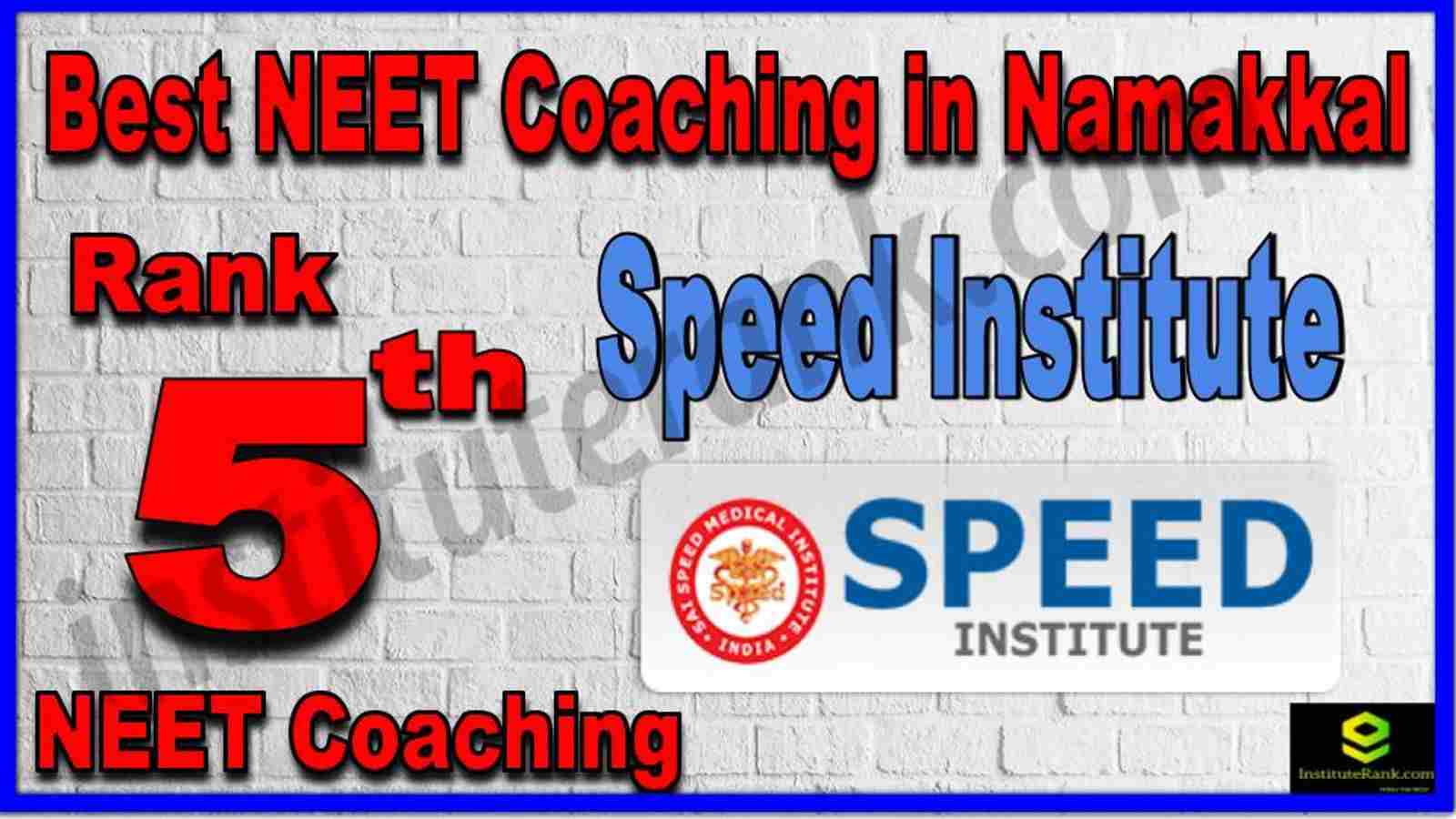 Rank 5th Best NEET Coaching in Namakkal