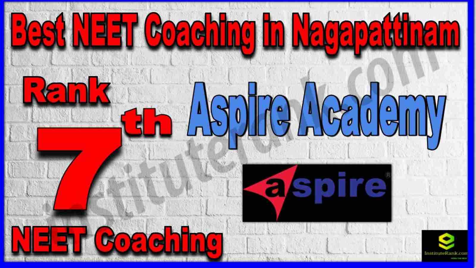 Rank 7th Best NEET Coaching in Nagapattinam