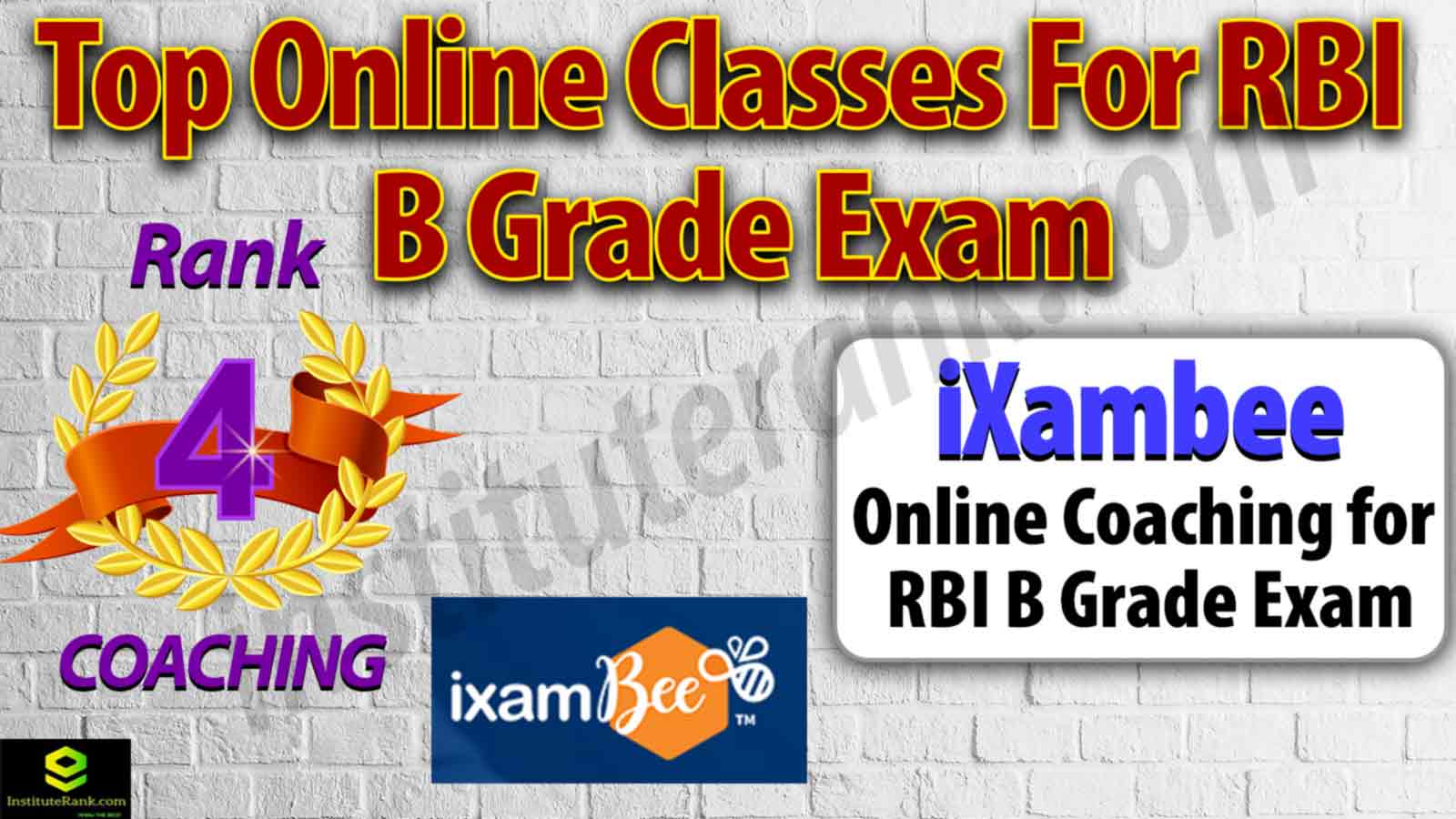 Top Online Classes for RBI B Grade Exam Preparation Top Online Classes for RBI B Grade Exam Preparation