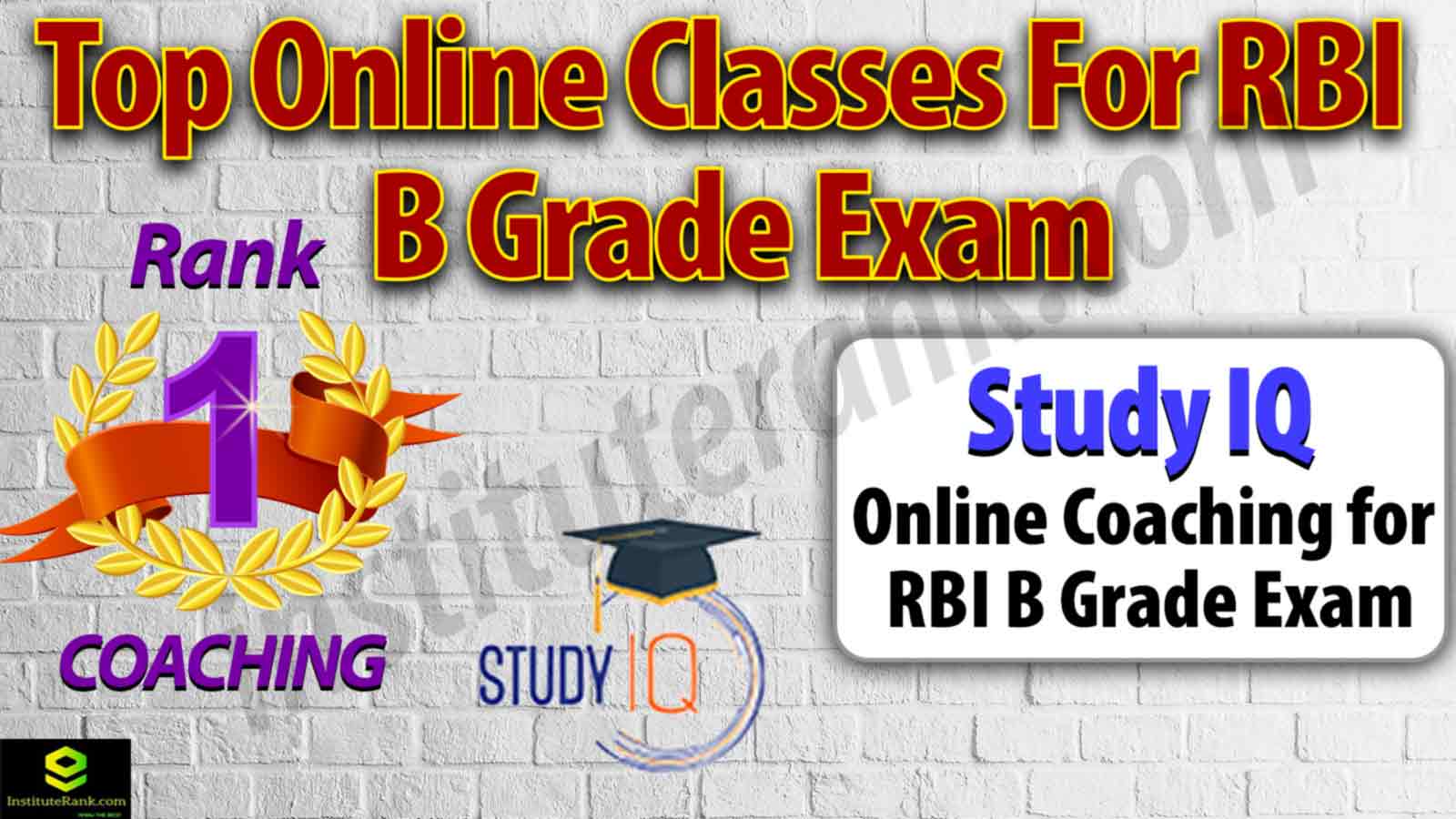 Top Online Classes for RBI B Grade Exam Top Online Classes for RBI B Grade Exam