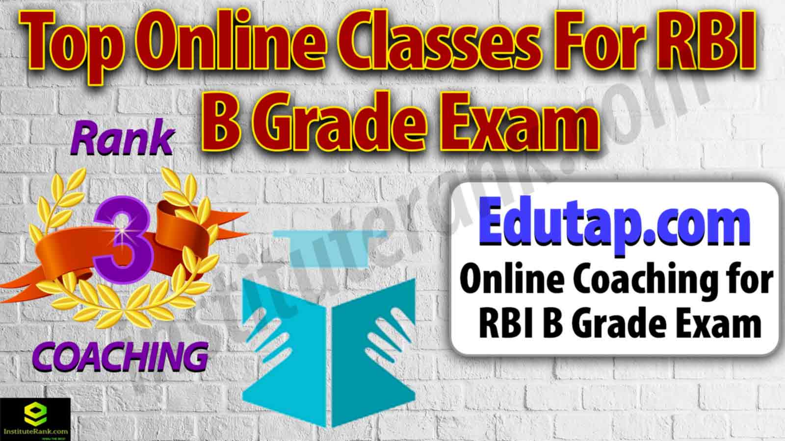 Top Online Coaching Classes for RBI B Grade Exam Top Online Coaching Classes for RBI B Grade Exam
