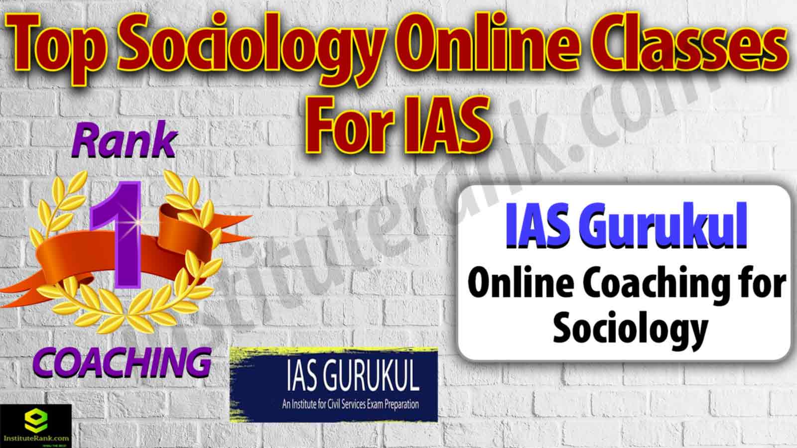 Top Sociology Online Classes for IAS
