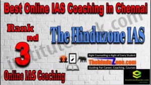3rd Best online IAS Coaching in Chennai