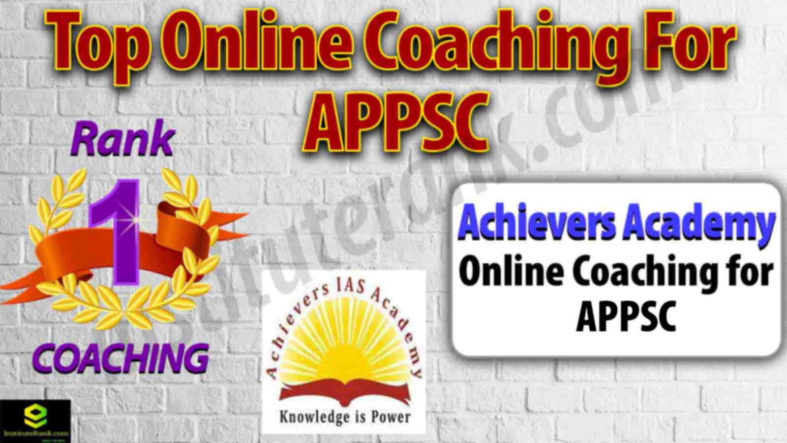 Best Online Coaching For APPSC Examination