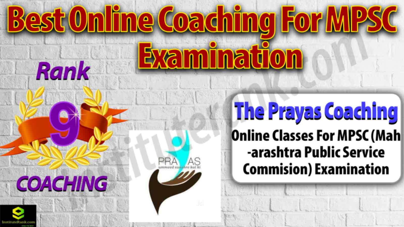 Best Online Coaching for MPSC Exam Preparation