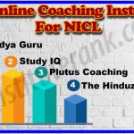 Best Online Coaching for NICL Examination