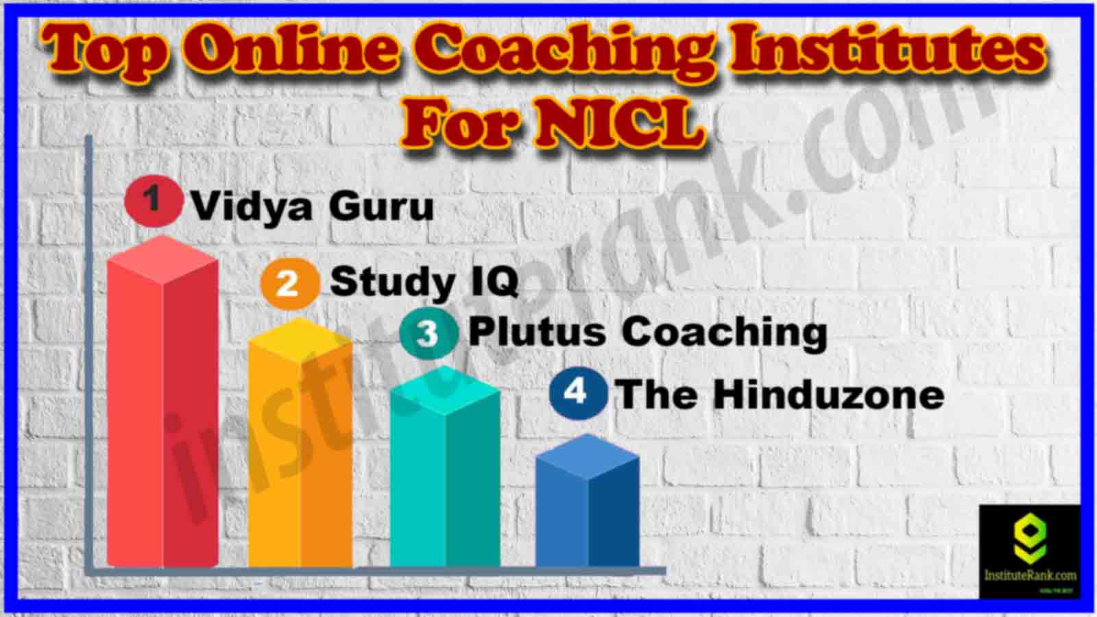 Best Online Coaching for NICL Examination