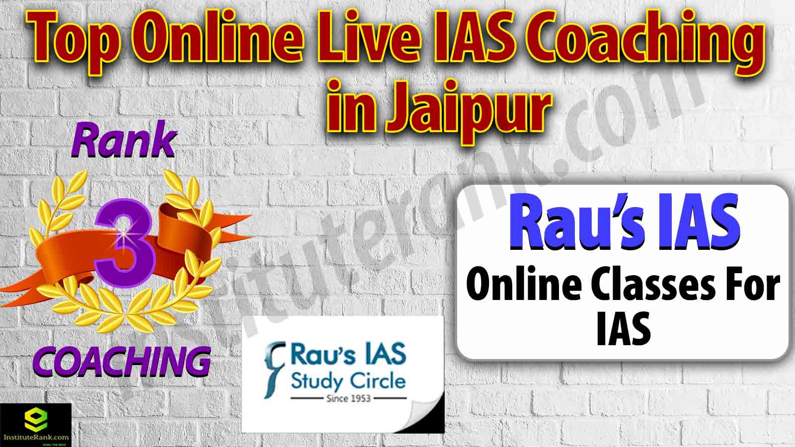 Best Online Live UPSC Coaching in Jaipur