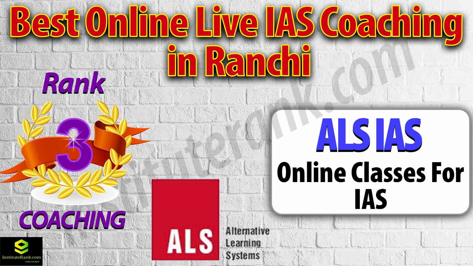 Best Online live IAS Coaching Preparation in Ranchi