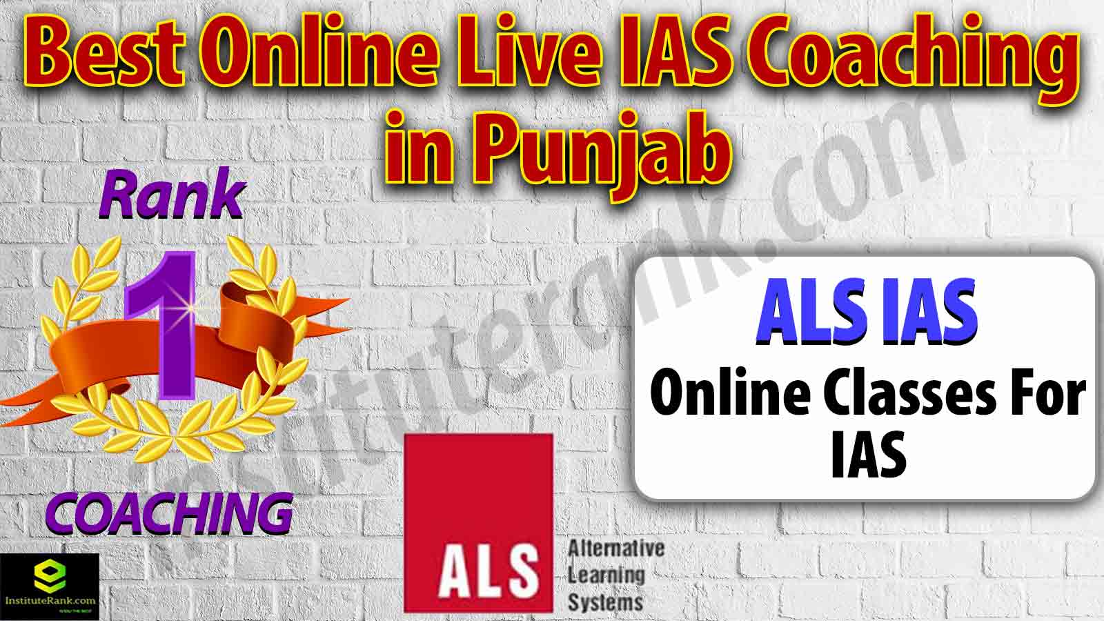 Best Online live IAS Coaching in Punjab