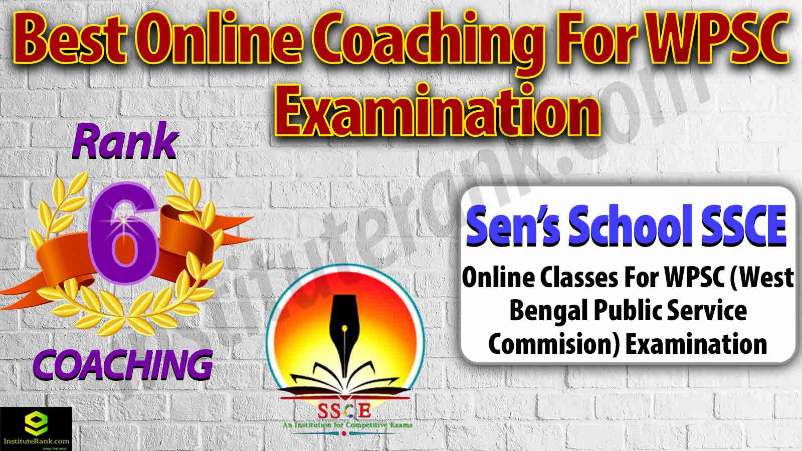 Online Coaching for WBPSC Examination