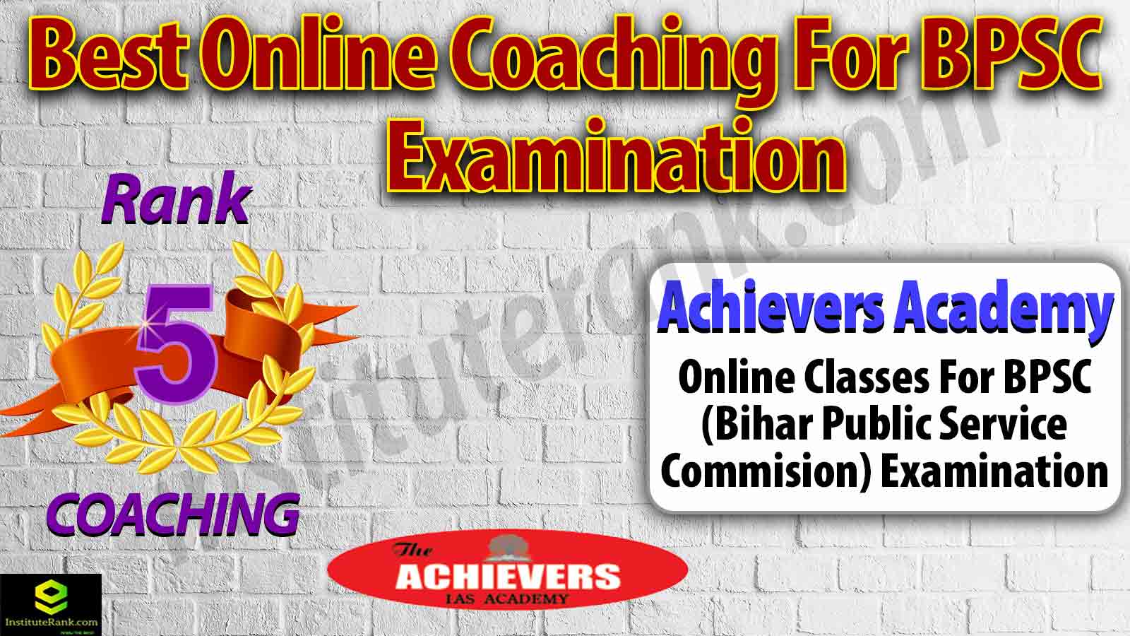 Top Online Coaching Centre for BPSC Examination